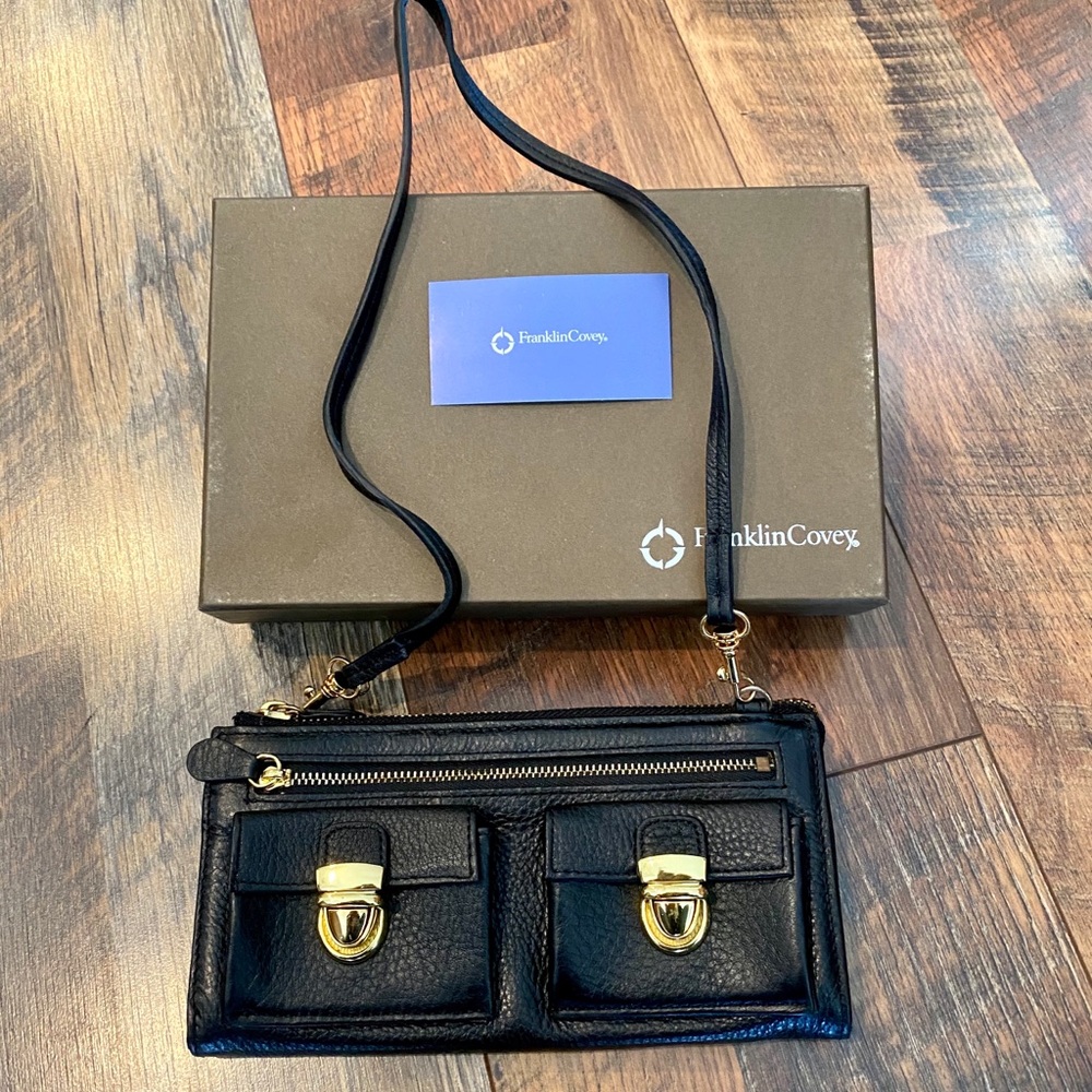 FRANKLIN COVEY Palermo Leather Wallet/Clutch - Picture 3 of 7